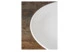 Тарелка закусочная Decor de table Плиссе 21,5 см, фарфор костяной