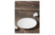 Тарелка закусочная Decor de table Плиссе 21,5 см, фарфор костяной