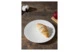 Набор тарелок закусочных Decor de table Плиссе 21,5 см, 6 шт, фарфор костяной, п/к