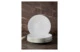 Набор тарелок закусочных Decor de table Плиссе 21,5 см, 6 шт, фарфор костяной, п/к