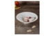 Блюдо на ножке-салатник Decor de table Плиссе 1,2 л, 26,1 см, фарфор костяной, п/к