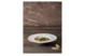 Тарелка суповая Decor de table Плиссе 24,6 см, фарфор костяной
