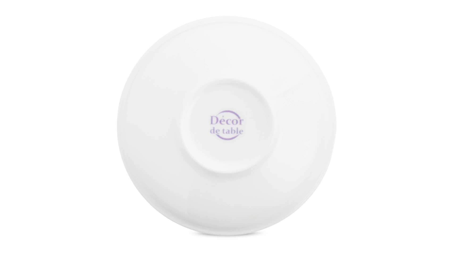 Салатник порционный Decor de table Плиссе 250 мл, d10,3хh5,5 см, фарфор костяной