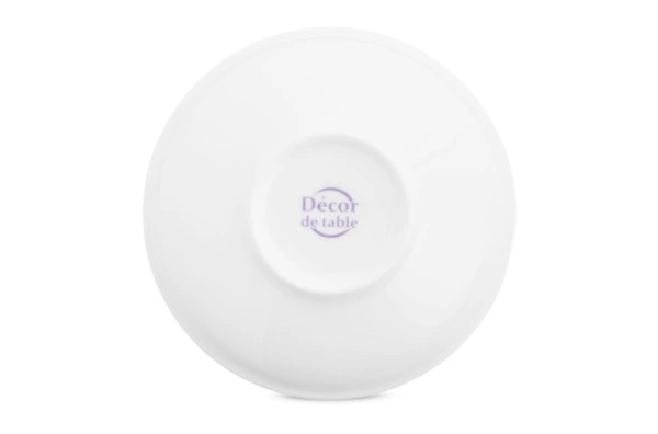 Салатник порционный Decor de table Плиссе 250 мл, d10,3хh5,5 см, фарфор костяной