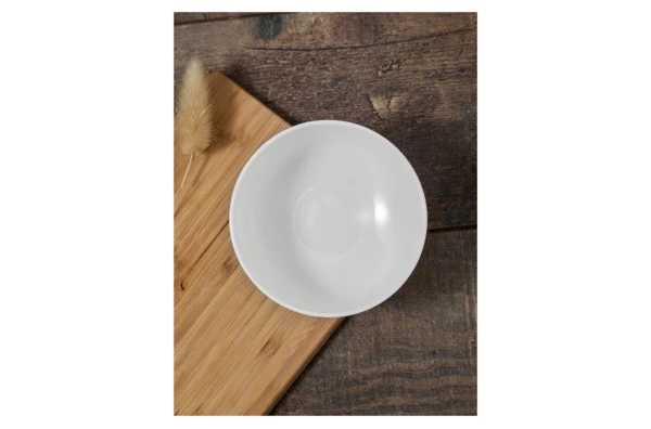 Набор салатников порционных Decor de table Плиссе 250 мл, d10,3хh5,5 см, 6 шт, фарфор костяной, п/к