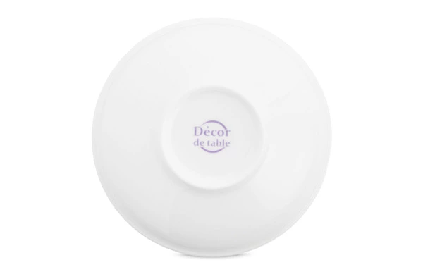Набор салатников порционных Decor de table Плиссе 250 мл, d10,3хh5,5 см, 6 шт, фарфор костяной, п/к