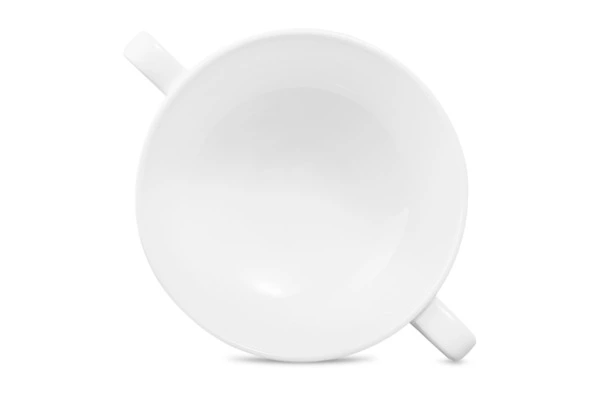 Набор бульонниц Decor de table Плиссе 250 мл, 2 шт, фарфор костяной, п/к