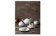 Сервиз чайный Decor de table Плиссе на 6 персон 21 предмет, фарфор костяной, п/к