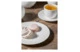 Сервиз чайный Decor de table Плиссе на 6 персон 21 предмет, фарфор костяной, п/к