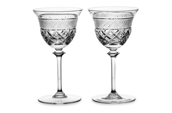 Набор бокалов для белого вина Cristal de Paris Новый Король Георг, 2 шт, хрусталь
