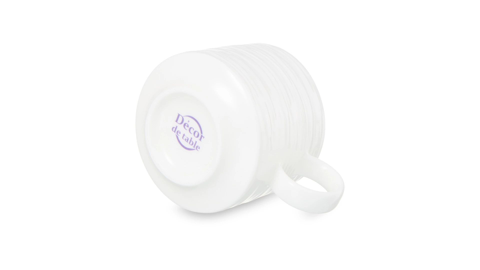 Набор чашек кофейных с блюдцем Decor de table Винтаж 90 мл, 2 шт, фарфор костяной, п/к