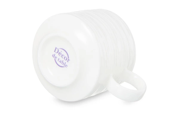 Набор чашек кофейных с блюдцем Decor de table Винтаж 90 мл, 2 шт, фарфор костяной, п/к