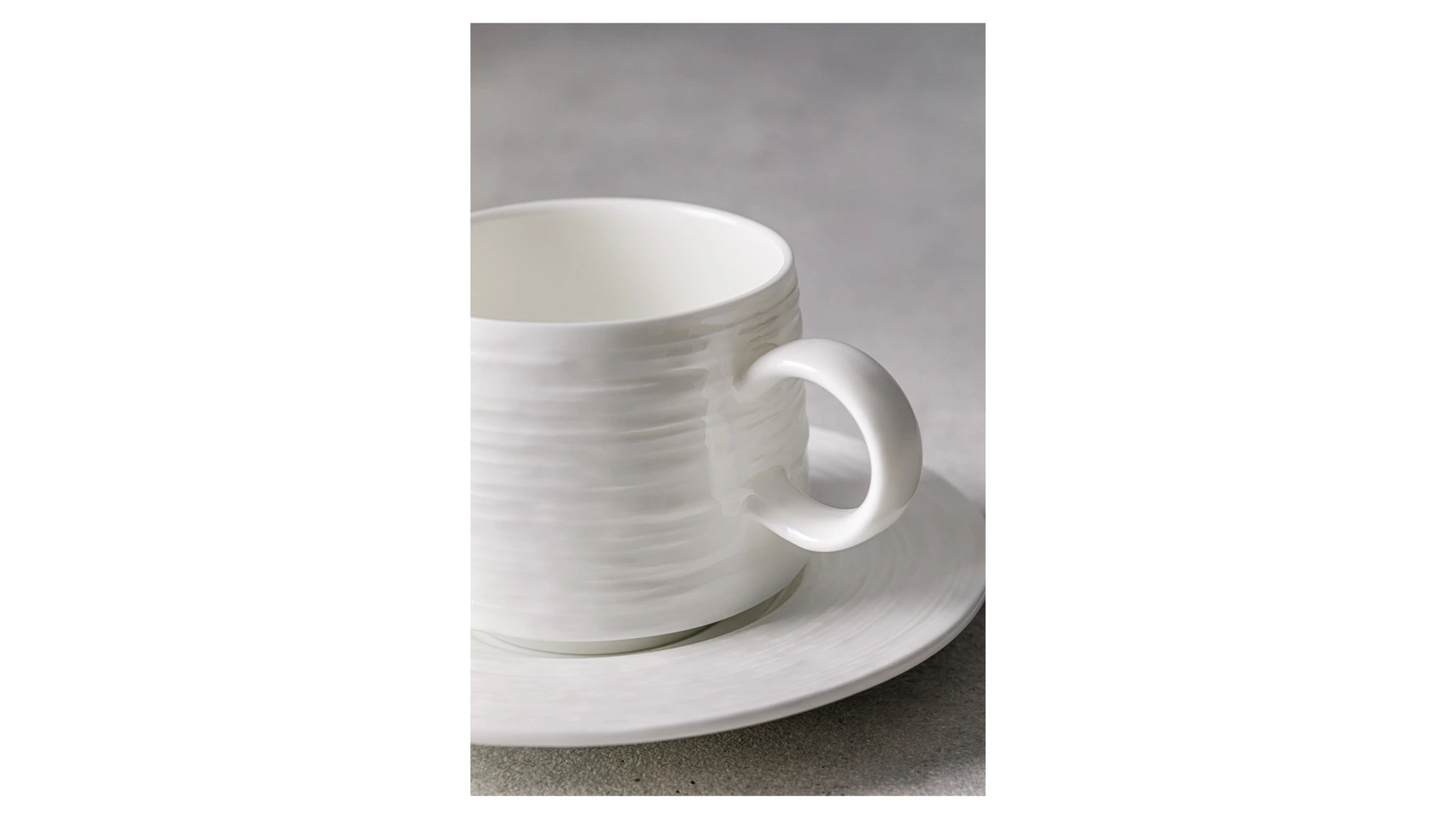 Набор чашек кофейных с блюдцем Decor de table Винтаж 90 мл, 2 шт, фарфор костяной, п/к