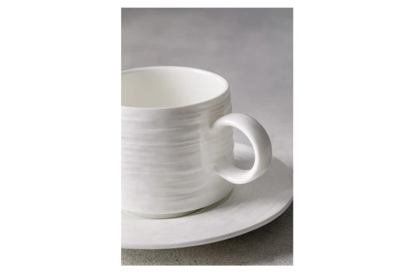 Набор чашек кофейных с блюдцем Decor de table Винтаж 90 мл, 2 шт, фарфор костяной, п/к