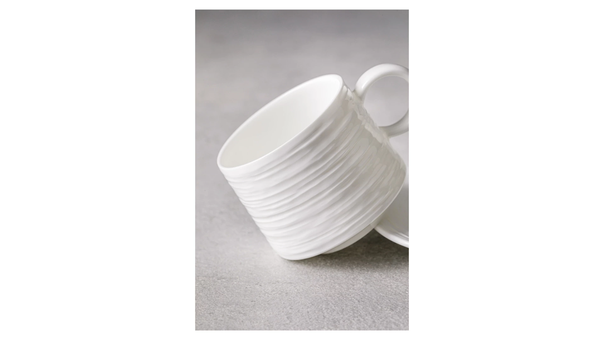 Набор чашек кофейных с блюдцем Decor de table Винтаж 90 мл, 2 шт, фарфор костяной, п/к