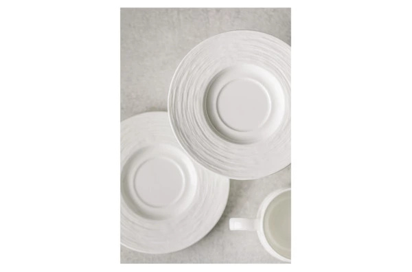 Набор чашек кофейных с блюдцем Decor de table Винтаж 90 мл, 2 шт, фарфор костяной, п/к