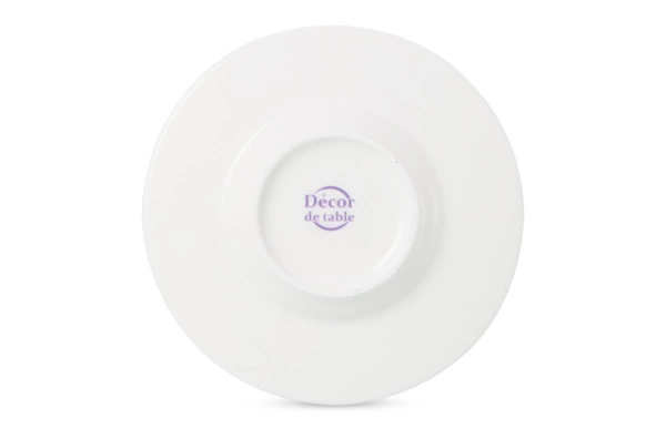 Набор чашек кофейных с блюдцем Decor de table Винтаж 90 мл, 2 шт, фарфор костяной, золотой кант, п/к