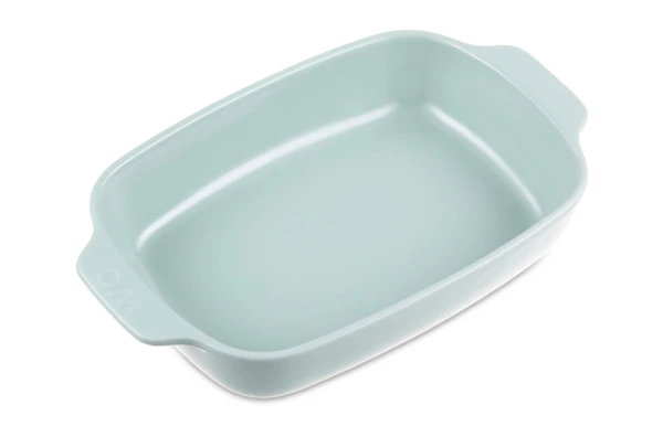 Форма для запекания WO HOME Paola 26,5х16,5x5,3 см, 940 мл, жаропрочная керамика, зеленая
