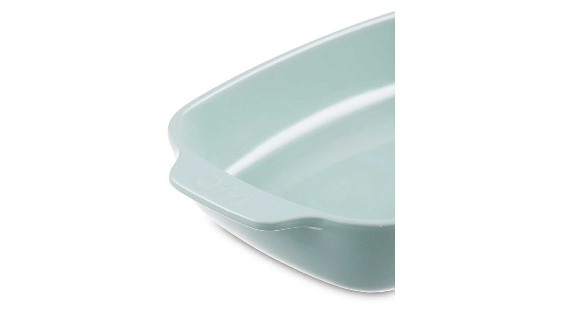 Форма для запекания WO HOME Paola 26,5х16,5x5,3 см, 940 мл, жаропрочная керамика, зеленая