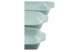 Форма для запекания WO HOME Paola 31х19,3x5,5 см, 1,6 л, жаропрочная керамика, зеленая