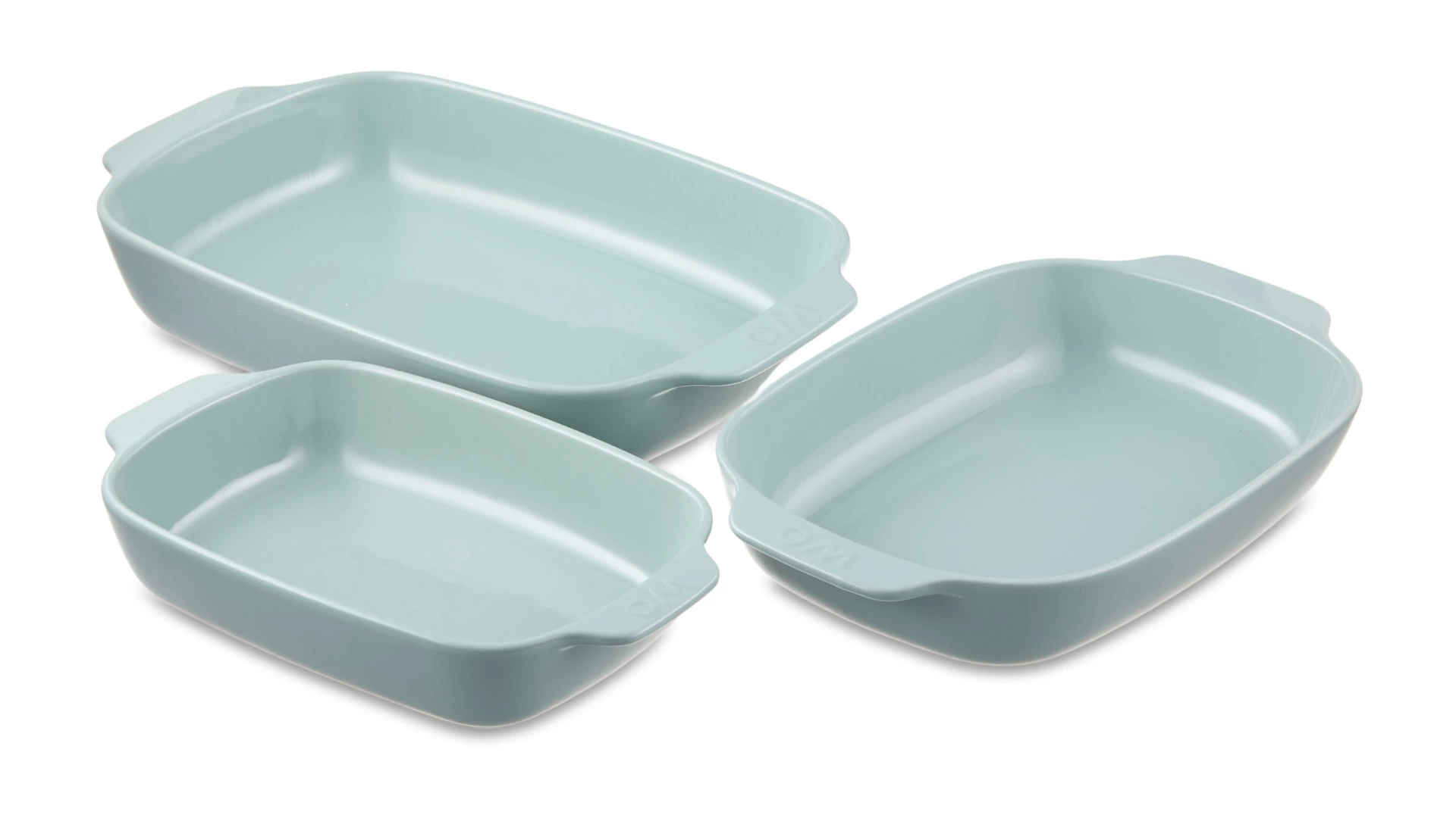 Форма для запекания WO HOME Paola 31х19,3x5,5 см, 1,6 л, жаропрочная керамика, зеленая