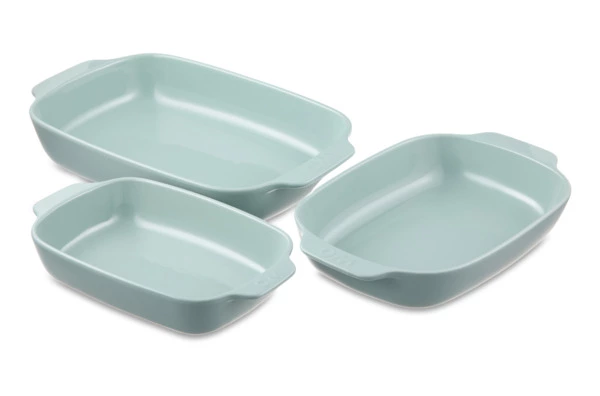 Форма для запекания WO HOME Paola 31х19,3x5,5 см, 1,6 л, жаропрочная керамика, зеленая