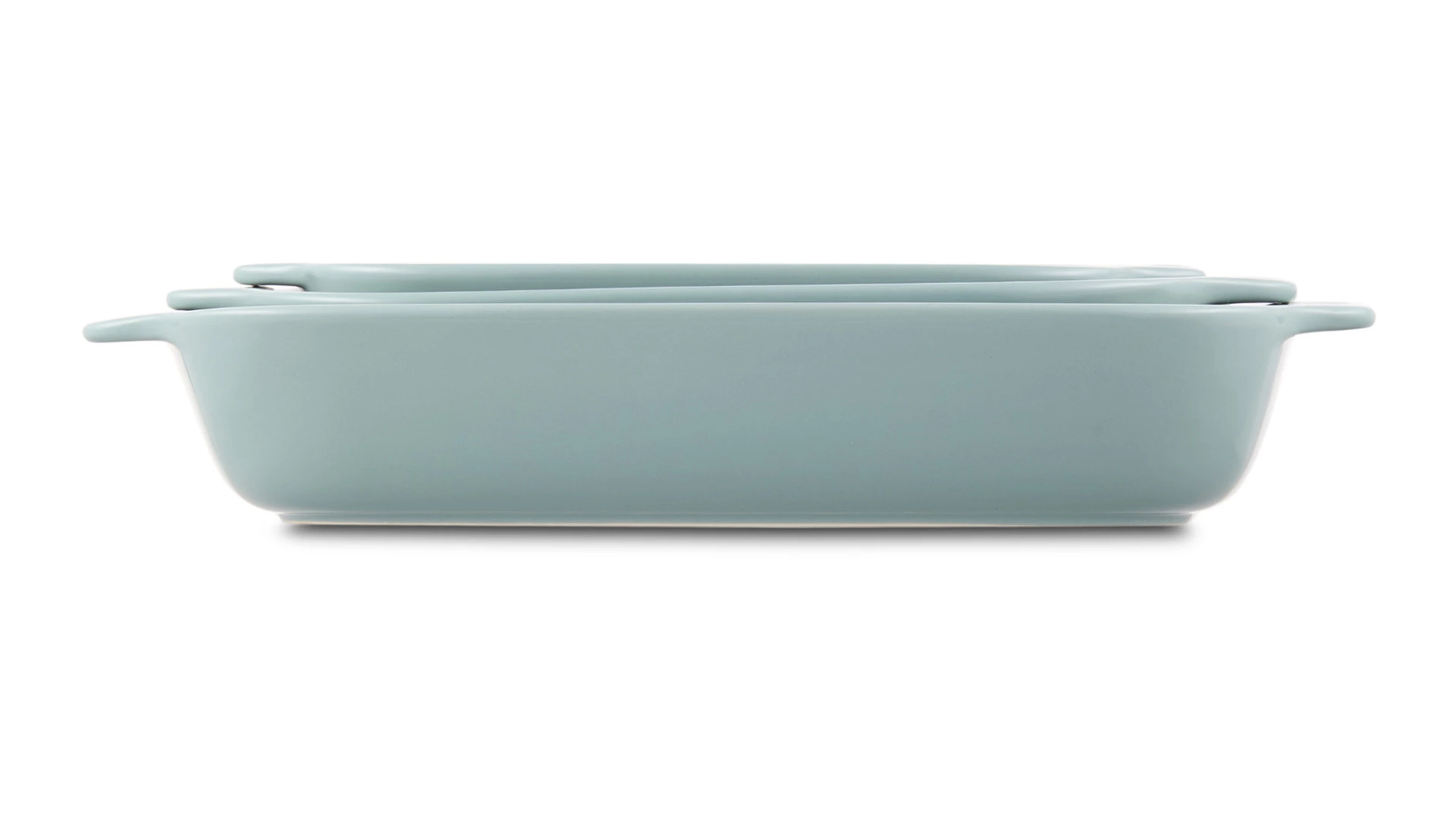 Форма для запекания WO HOME Paola 31х19,3x5,5 см, 1,6 л, жаропрочная керамика, зеленая