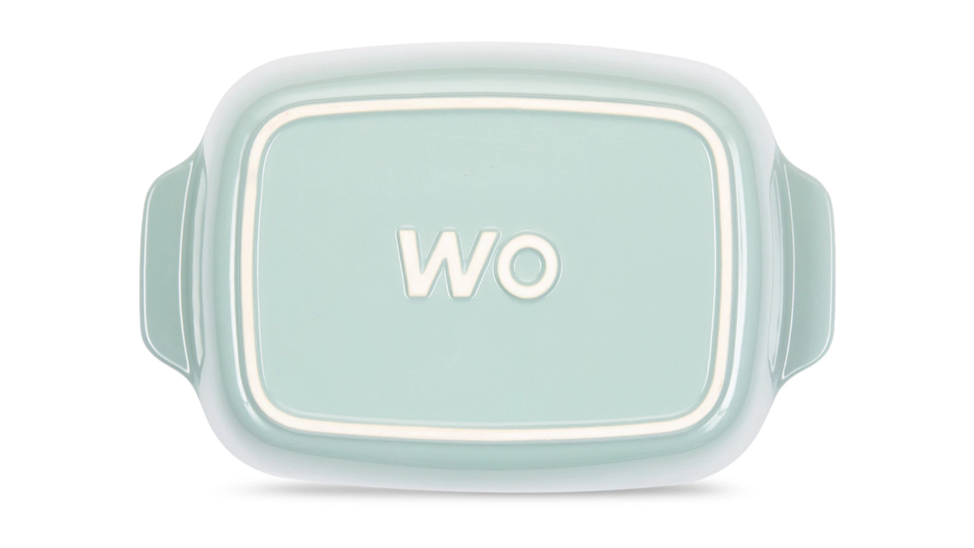 Форма для запекания WO HOME Paola 31х19,3x5,5 см, 1,6 л, жаропрочная керамика, зеленая