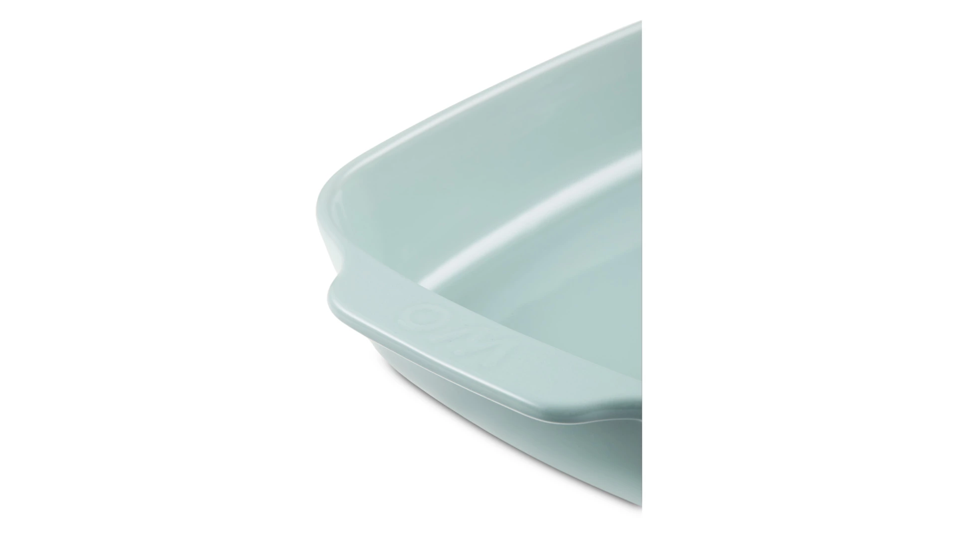 Форма для запекания WO HOME Paola 31х19,3x5,5 см, 1,6 л, жаропрочная керамика, зеленая