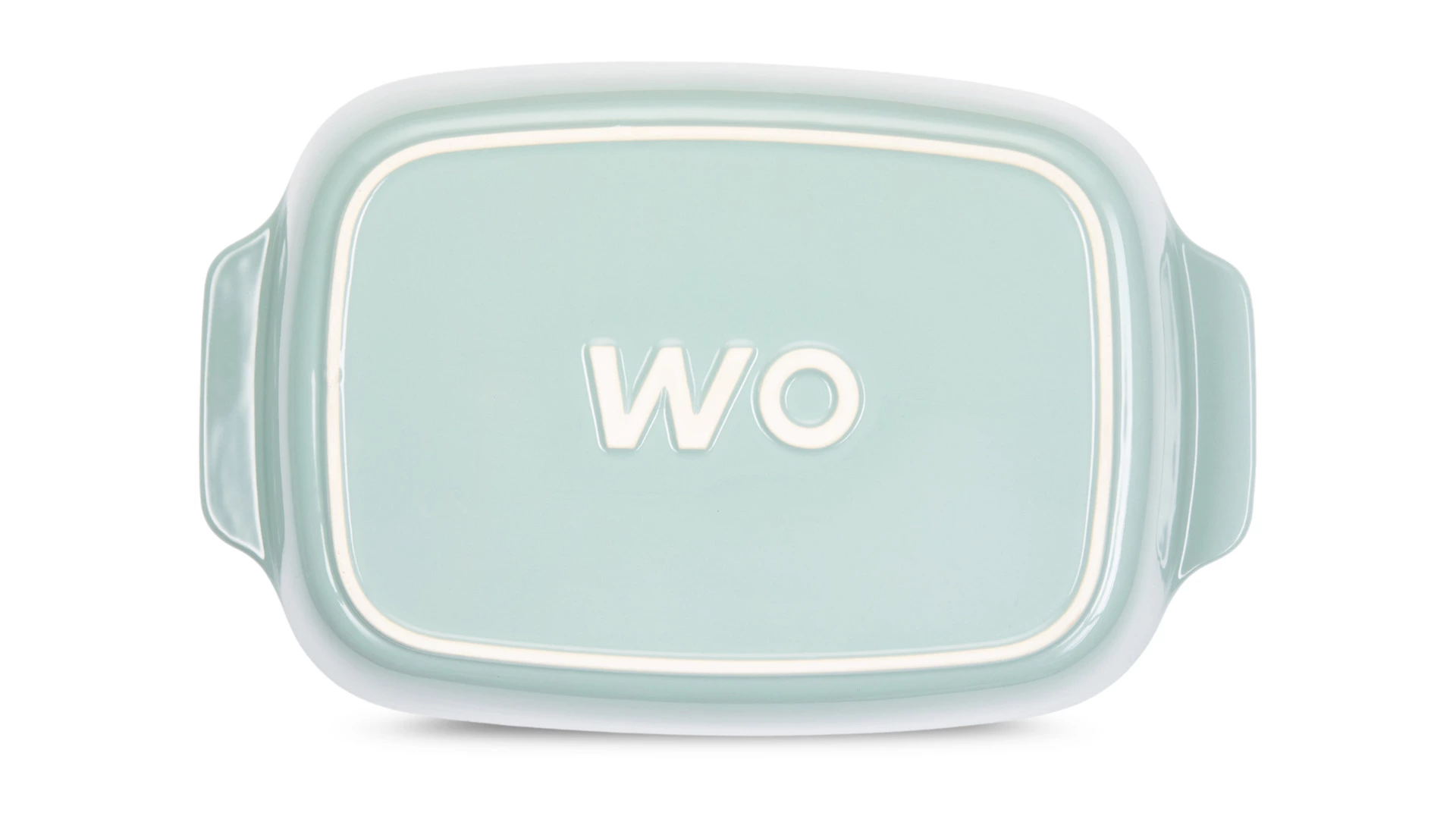 Форма для запекания WO HOME Paola 35х22,2x6 см, 2,3 л, жаропрочная керамика, зеленая
