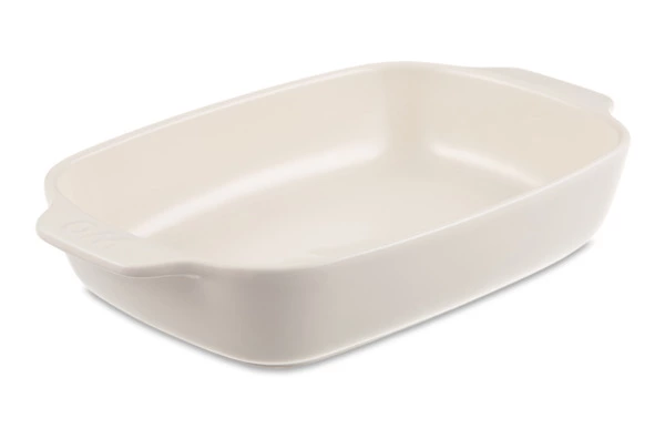 Форма для запекания WO HOME Paola 31х19,3x5,5 см, 1,6 л, жаропрочная керамика, бежевая
