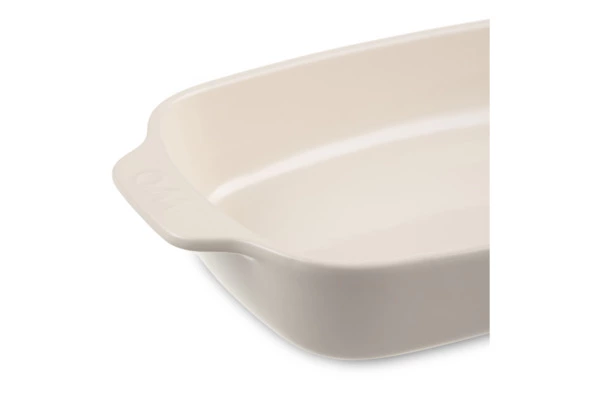 Форма для запекания WO HOME Paola 31х19,3x5,5 см, 1,6 л, жаропрочная керамика, бежевая