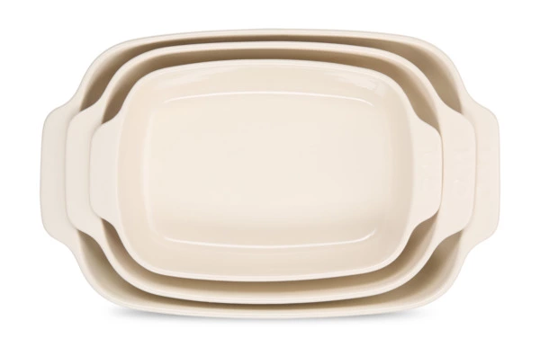 Форма для запекания WO HOME Paola 35х22,2x6 см, 2,3 л, жаропрочная керамика, бежевая
