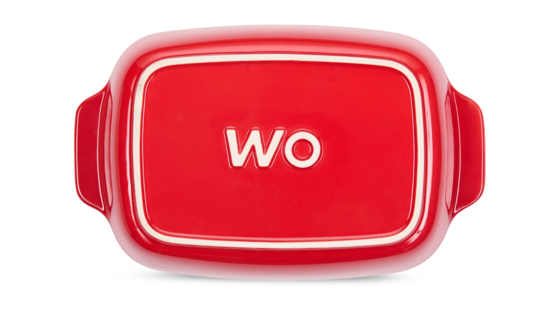 Форма для запекания WO HOME Paola 26,5х16,5x5,3 см, 940 мл, жаропрочная керамика, красная