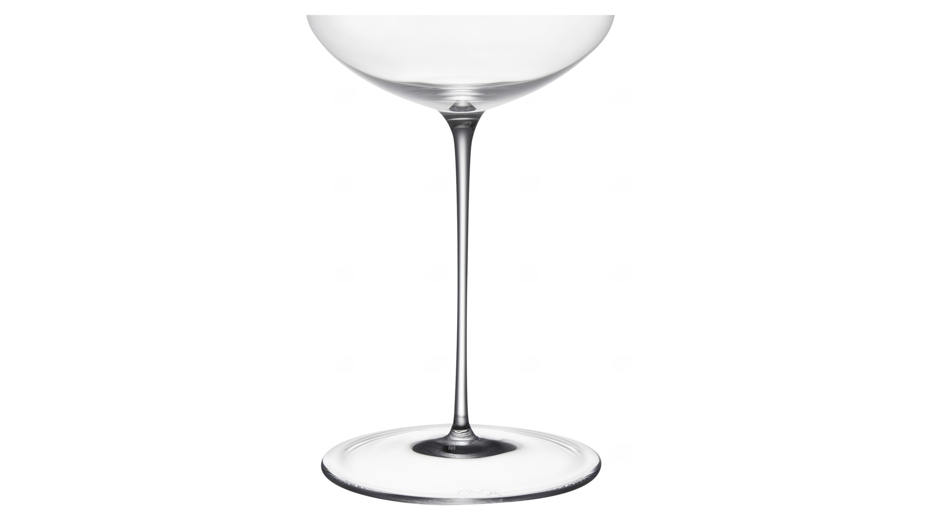Бокал для красного вина Nude Glass Невидимая ножка Вертиго 550 мл, стекло хрустальное