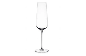 Бокал для шампанского Nude Glass Невидимая ножка Вертиго 300 мл, стекло хрустальное