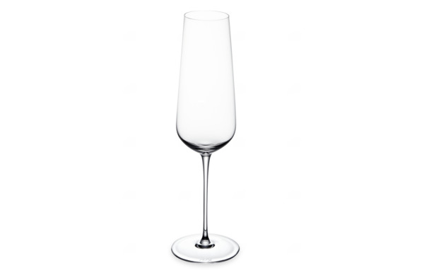 Бокал для шампанского Nude Glass Невидимая ножка Вертиго 300 мл, стекло хрустальное