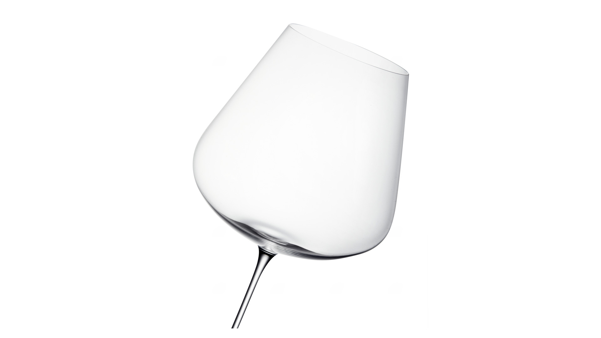 Бокал для красного вина Nude Glass Невидимая ножка Вертиго 950 мл, стекло хрустальное