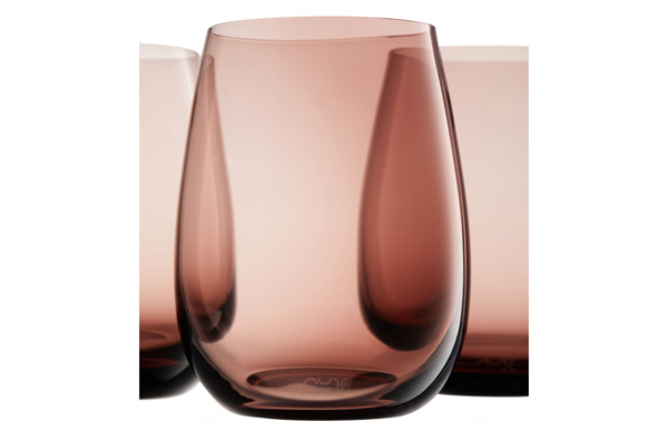 Набор стаканов для воды Nude Glass Цвет 440 мл, стекло хрустальное, 4 шт, карамельный