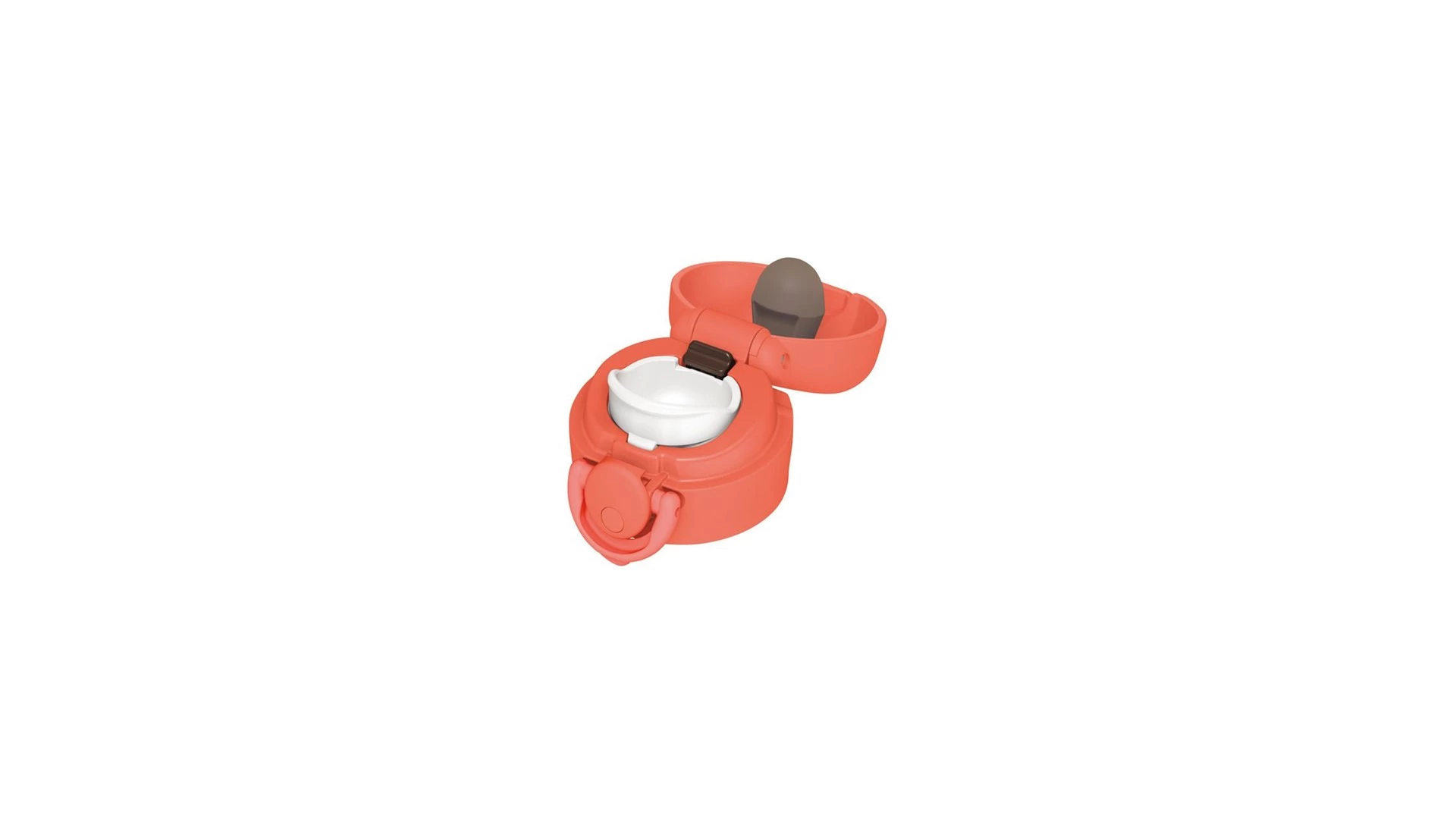 Термокружка THERMOS JNR-350 COR, 350 мл, сталь нержавеющая, коралловая, п/к (562746)