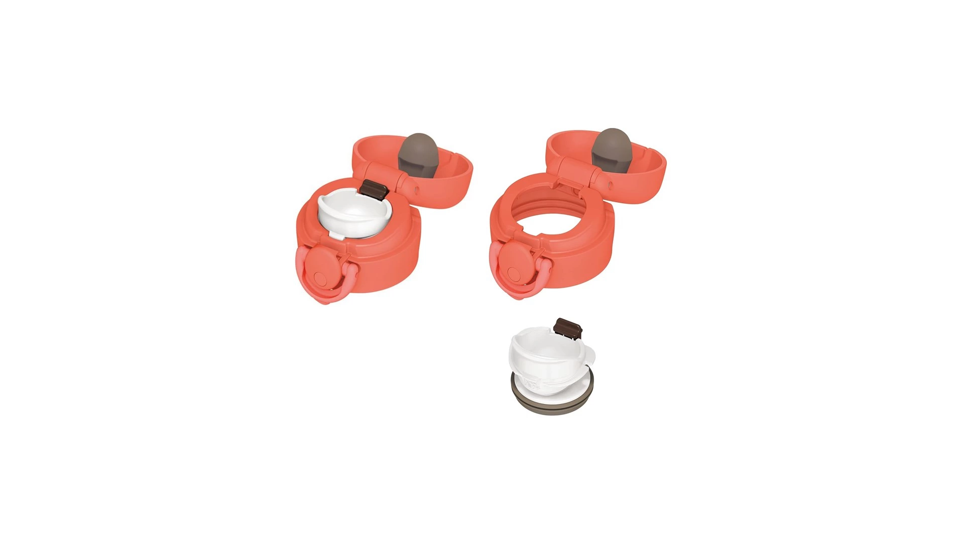 Термокружка THERMOS JNR-350 COR, 350 мл, сталь нержавеющая, коралловая, п/к (562746)