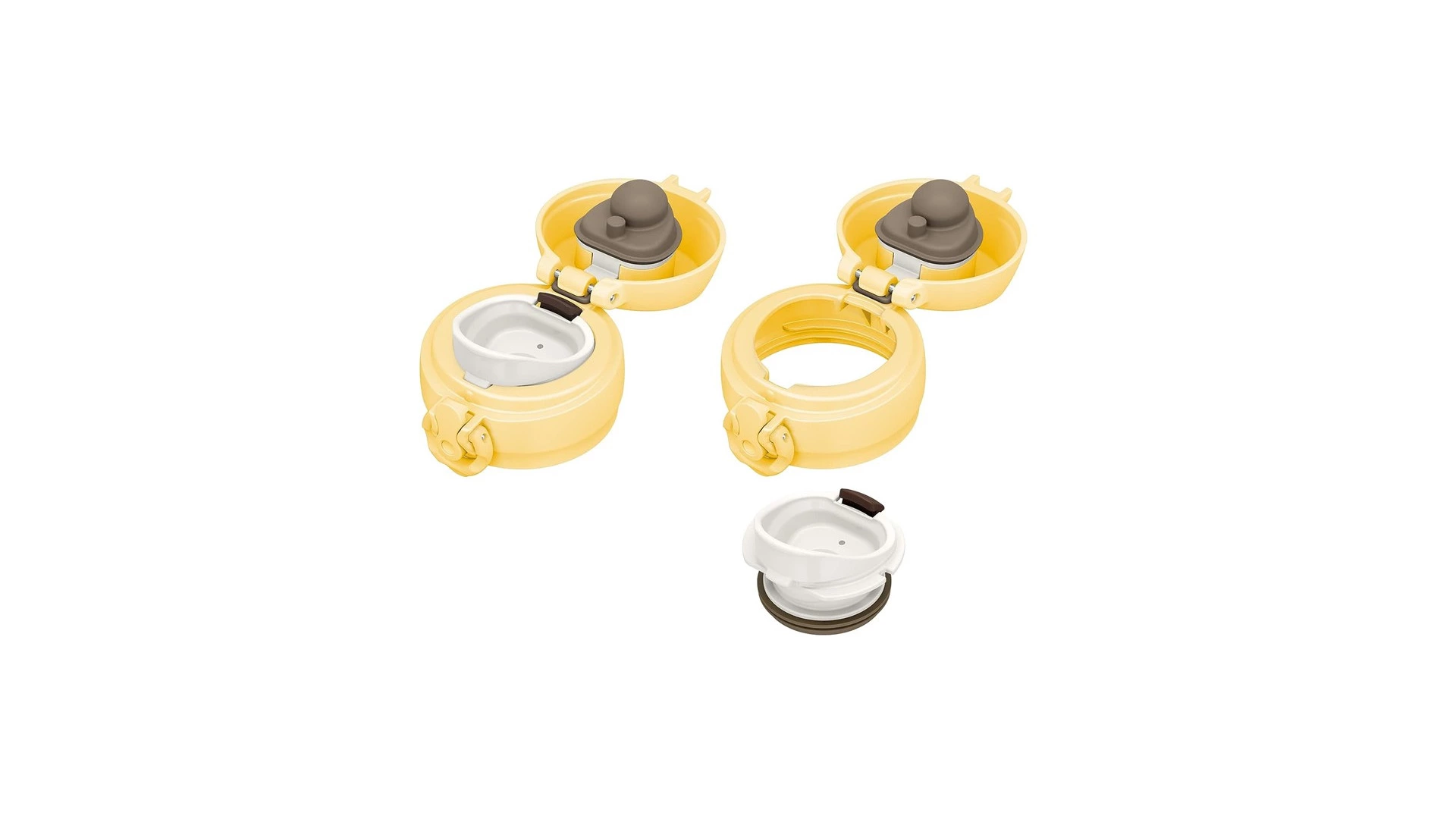 Термокружка THERMOS JNL-506 CRY, 500 мл, сталь нержавеющая, желтая, п/к (562678)