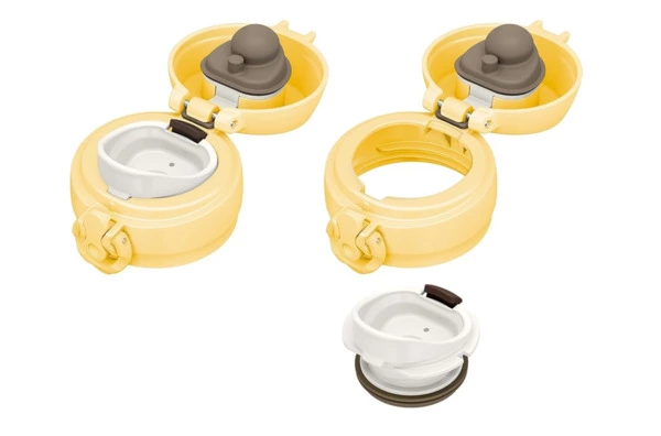 Термокружка THERMOS JNL-506 CRY, 500 мл, сталь нержавеющая, желтая, п/к (562678)