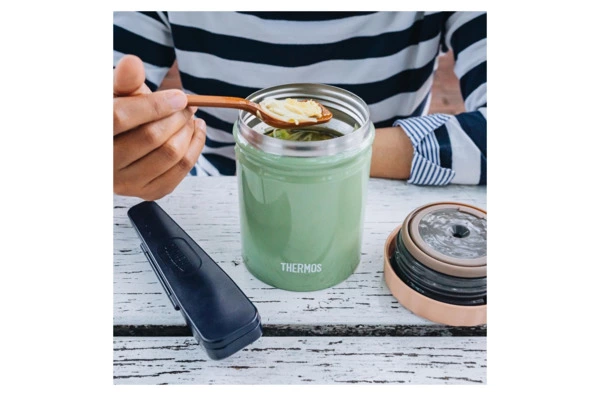 Термос THERMOS JBT-501 KKI, 500 мл, сталь нержавеющая, оливковый, п/к (562548)