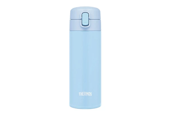 Термокружка THERMOS FJM-350 LB, 350 мл, сталь нержавеющая, голубая, п/к (562524)