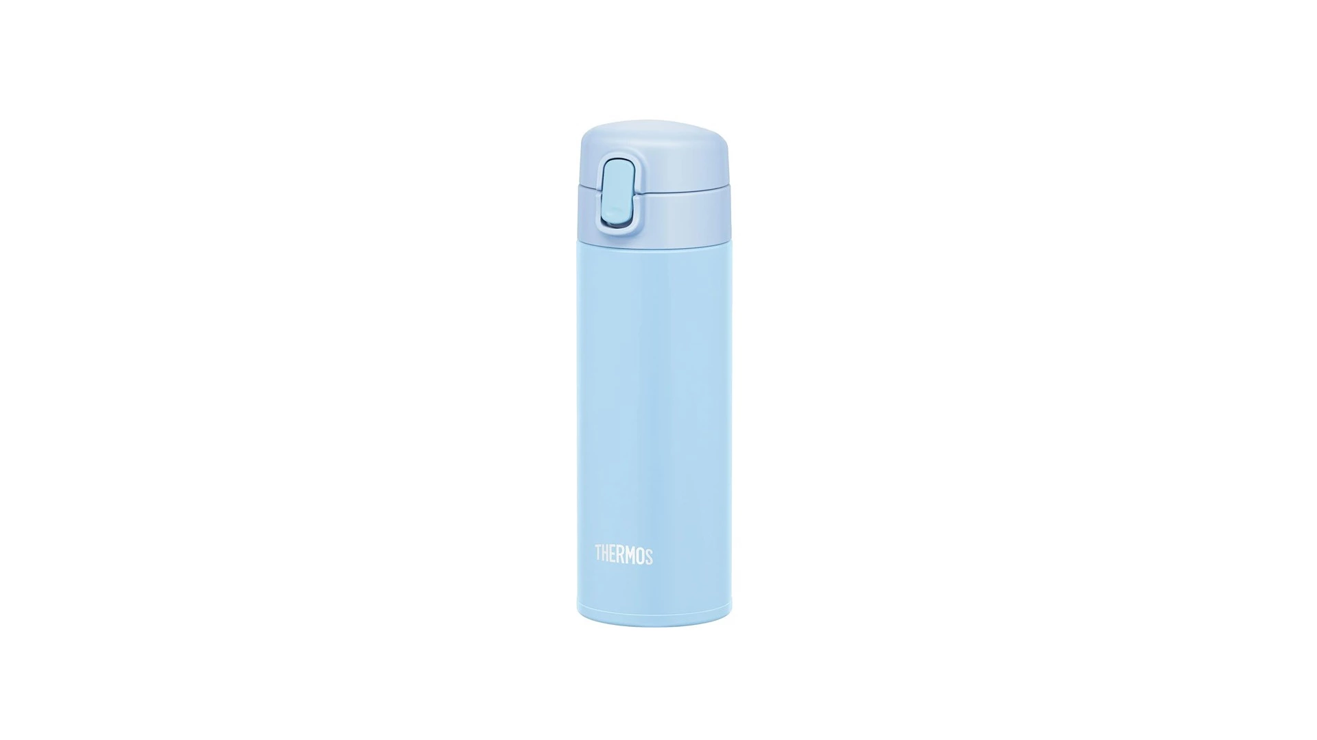Термокружка THERMOS FJM-350 LB, 350 мл, сталь нержавеющая, голубая, п/к (562524)