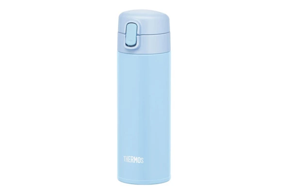 Термокружка THERMOS FJM-350 LB, 350 мл, сталь нержавеющая, голубая, п/к (562524)