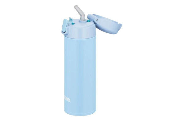 Термокружка THERMOS FJM-350 LB, 350 мл, сталь нержавеющая, голубая, п/к (562524)