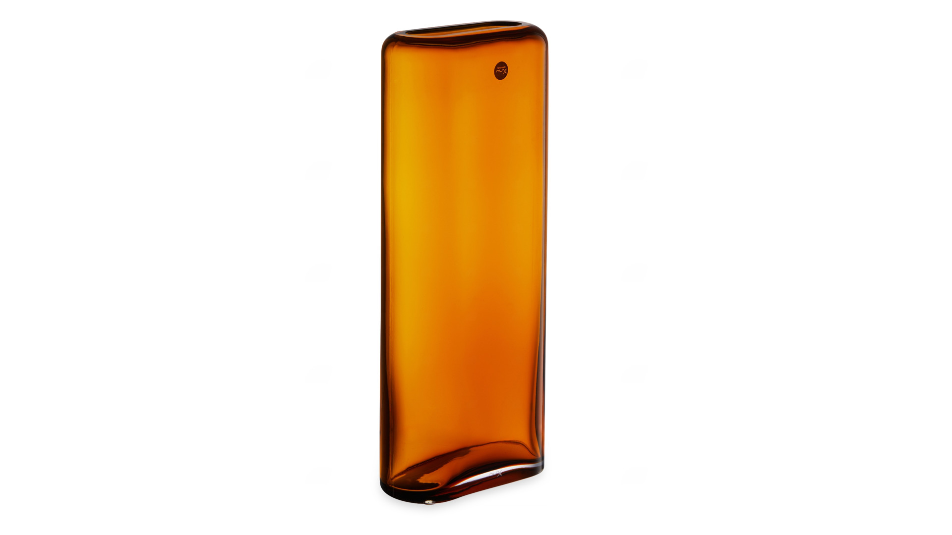 Ваза Nude Glass Слои 32,6 см, стекло хрустальное, янтарная
