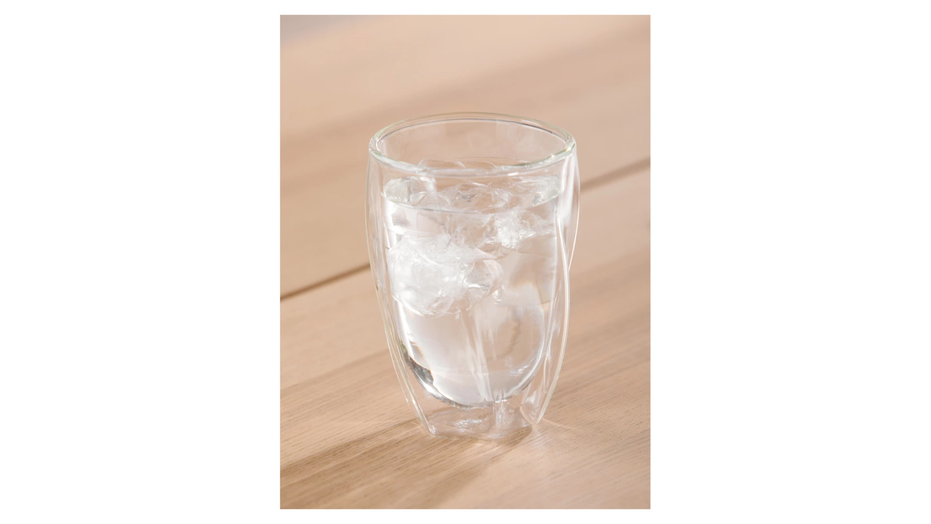 Стакан для латте с двойными стенками Decor de table Mon matin 350 мл, стекло